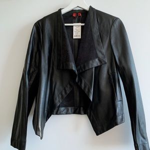 New Faux Leather Crop Jacket Off Saks Fifth Avenue